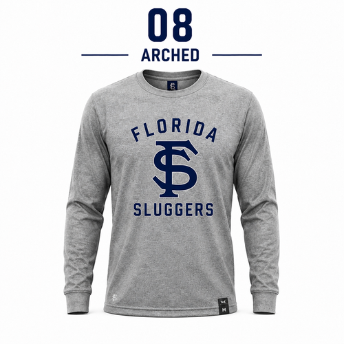 Florida Sluggers Mens Long Sleeve T-shirts