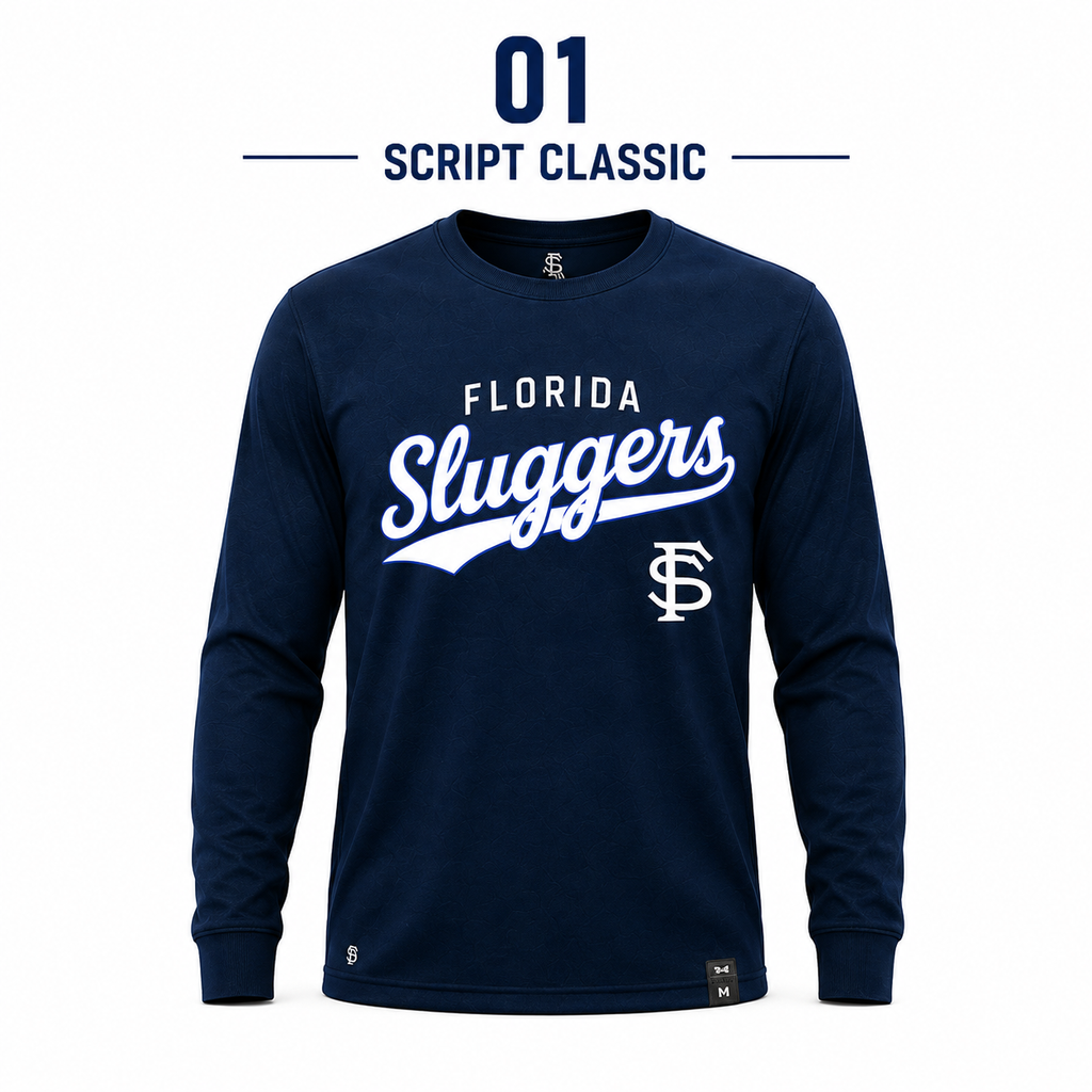Florida Sluggers Mens Long Sleeve T-shirts