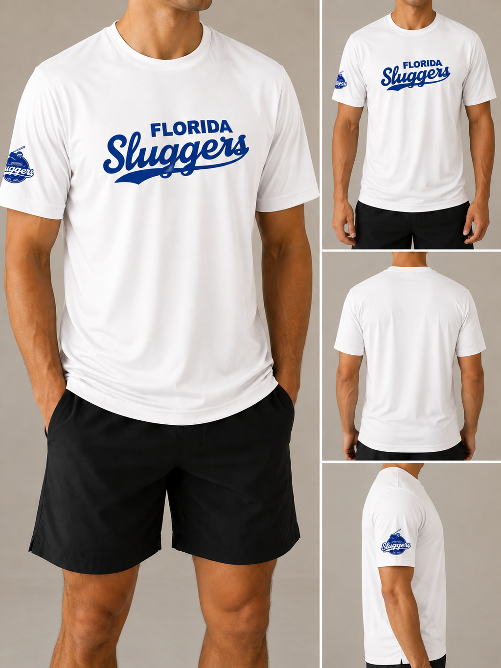 Florida Sluggers Mens Short Sleeve Shirt